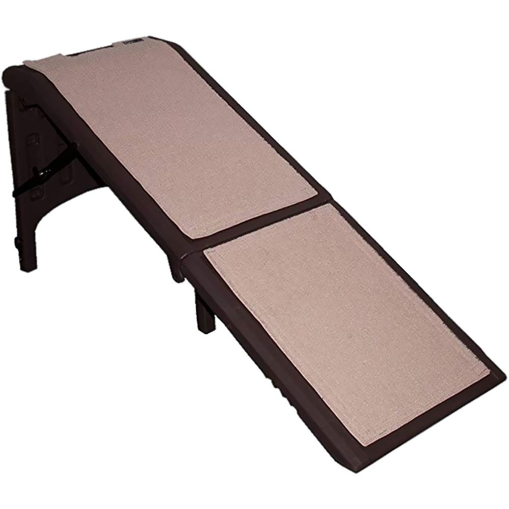 Pet Gear FreeStanding Extra Wide Supertrax Pet Ramp Chocolate