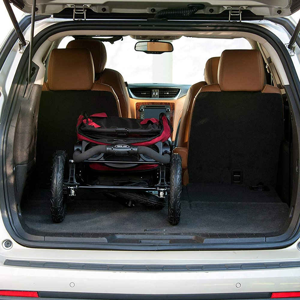 Pet Gear Jogger NoZip Stroller Rugged Red Healthypets