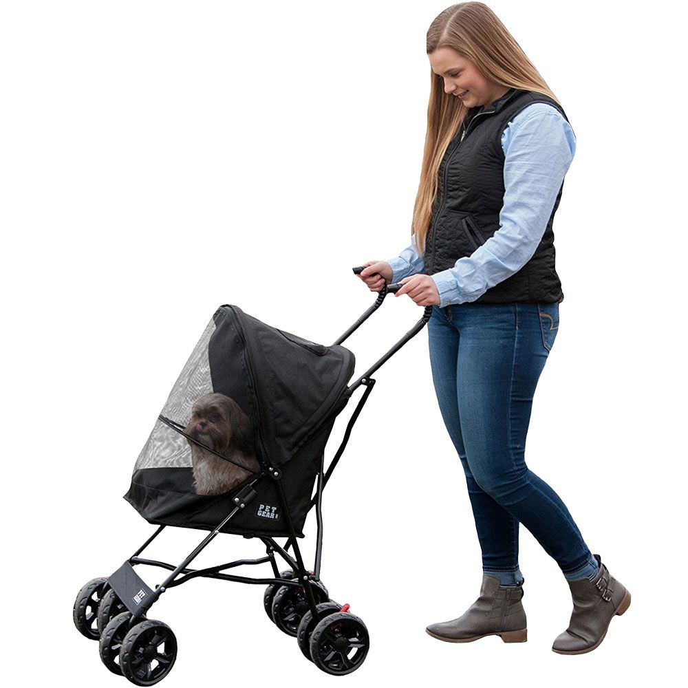 Pet Gear Travel Lite Pet Stroller Black Healthypets