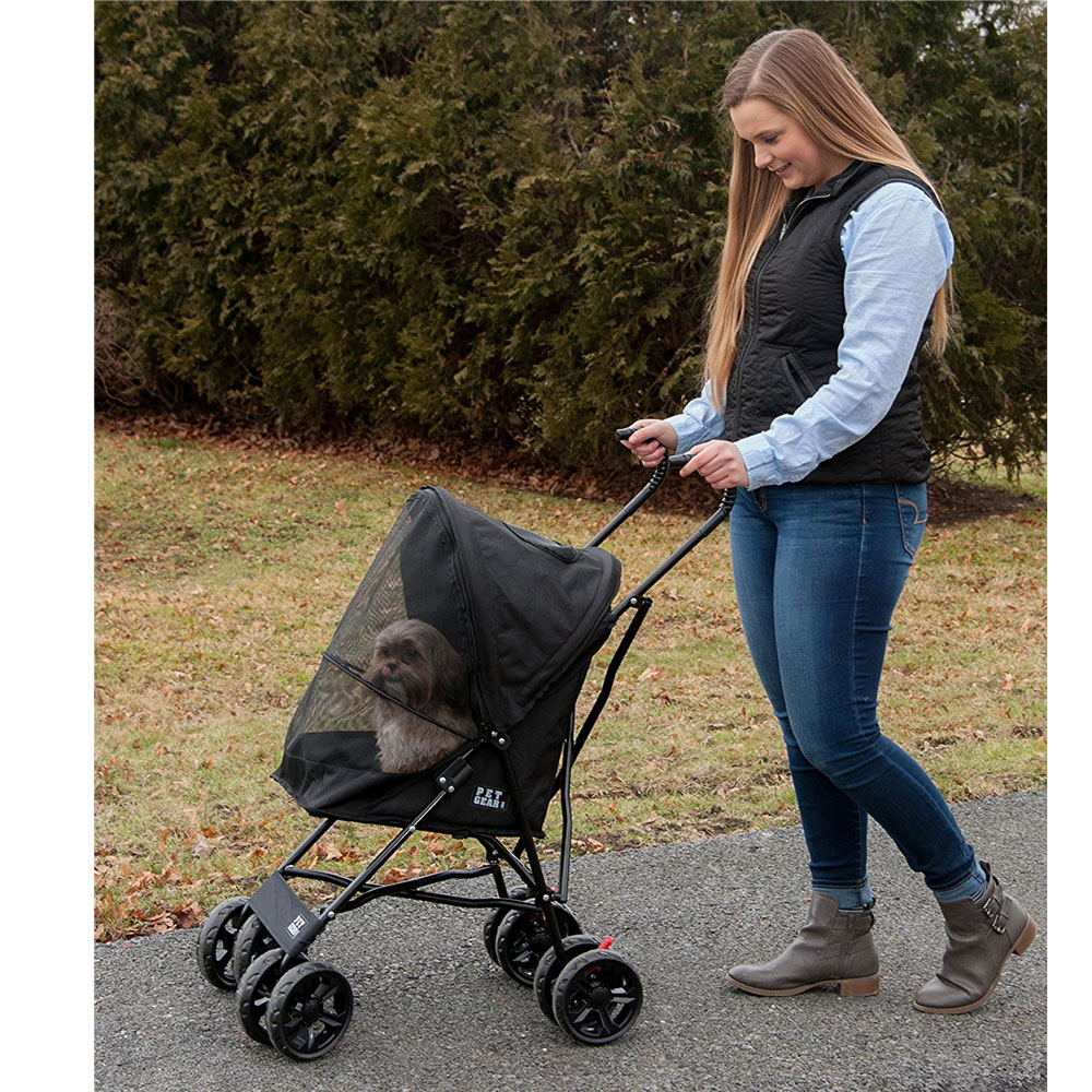 Pet Gear Travel Lite Pet Stroller Black Healthypets