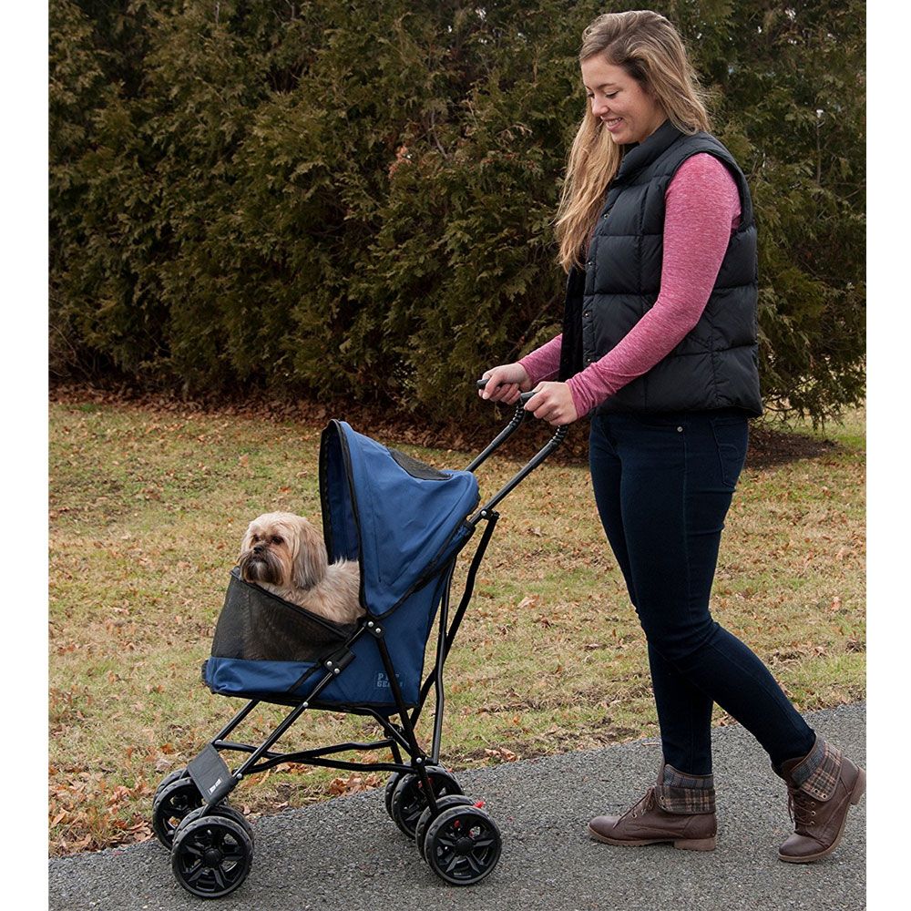 Pet Gear Travel Lite Pet Stroller Navy Healthypets