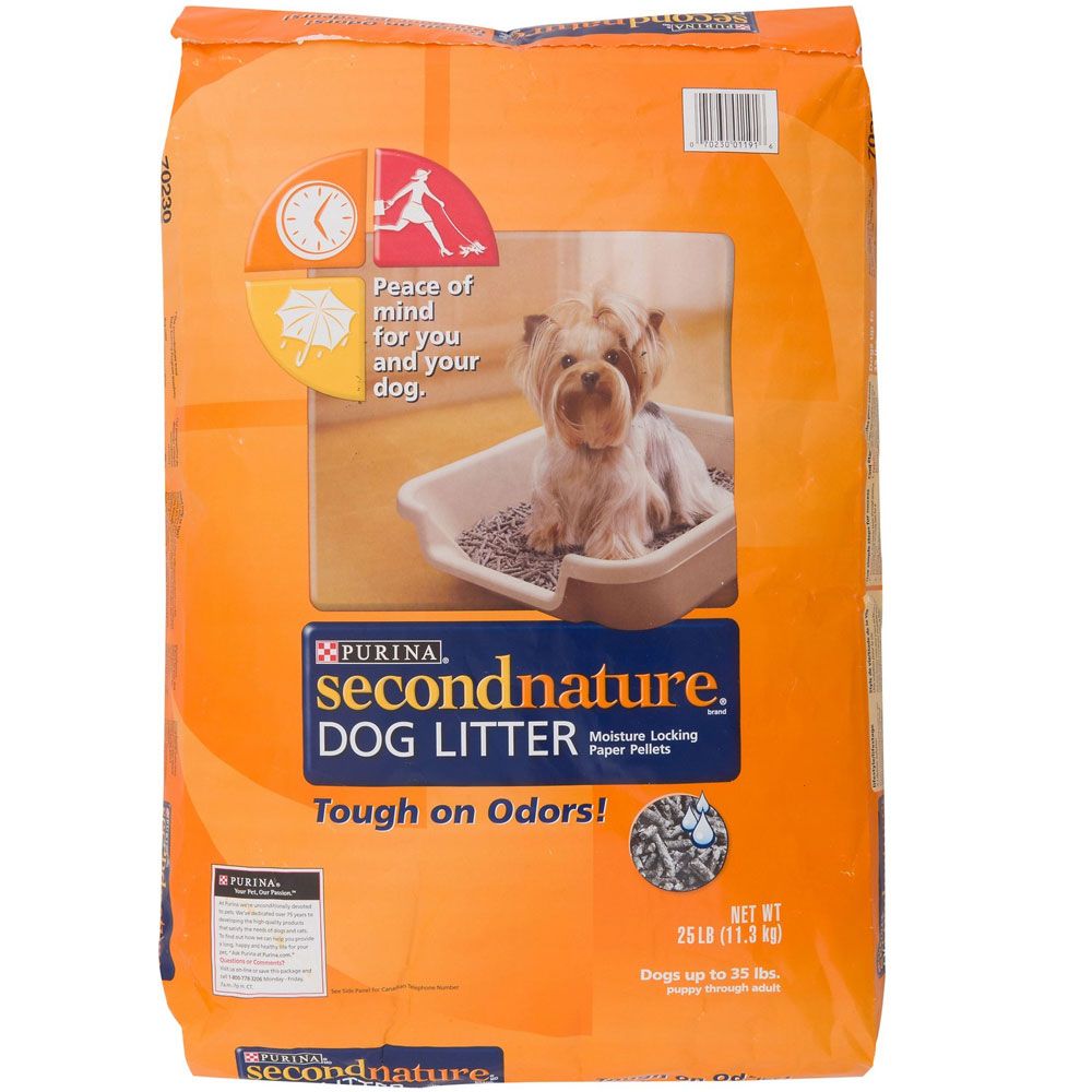 Purina Secondnature Dog Litter, 25lb bag On Sale HealthyPets