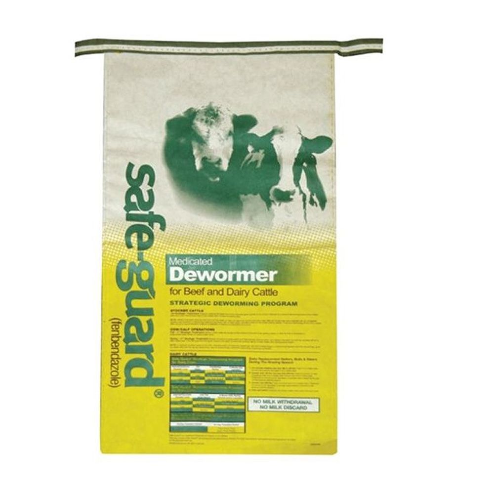 SafeGuard Dewormer (0.5 Fenbendazole) Pellets for Beef and Dairy
