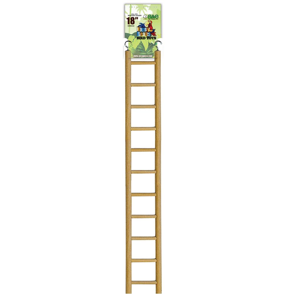 Wooden Hanging Ladder for Small Bird On Sale HealthyPets