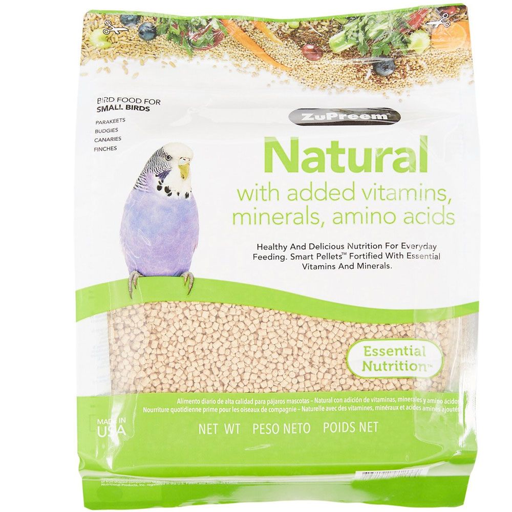 ZuPreem Natural Daily Small Bird Food, 20lb bag On Sale HealthyPets