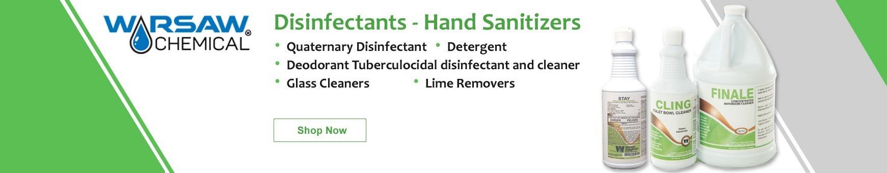 Quaternary Disinfectants - Hand Sanitizers