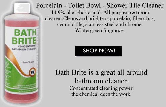 Bath Brite Porcelain-Toilet Bowl-Shower Tile Cleaner