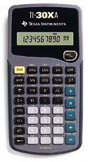 Texas Instruments TI-30XA Student Battery-Powered Scientific Calculator
