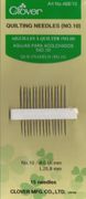 Clover Hand Quilting Needles - #10