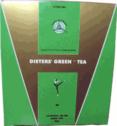 Dieters' Green Tea Giftbox - 30 tb