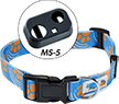 Deluxe Collar + MS-5 Boot:  Upgrade Your Pets MS-5 'PAWS' Pattern