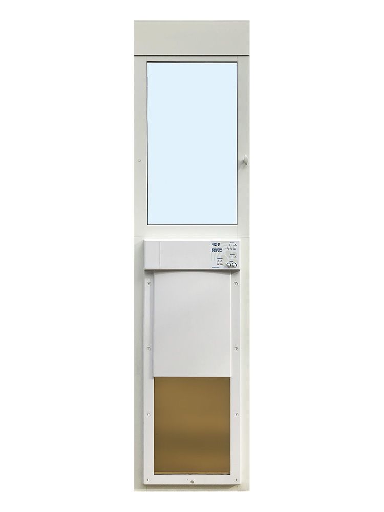 POWER PET ® FULLY AUTOMATIC PATIO PET DOORS NEW IMPROVED DESIGN! NEW