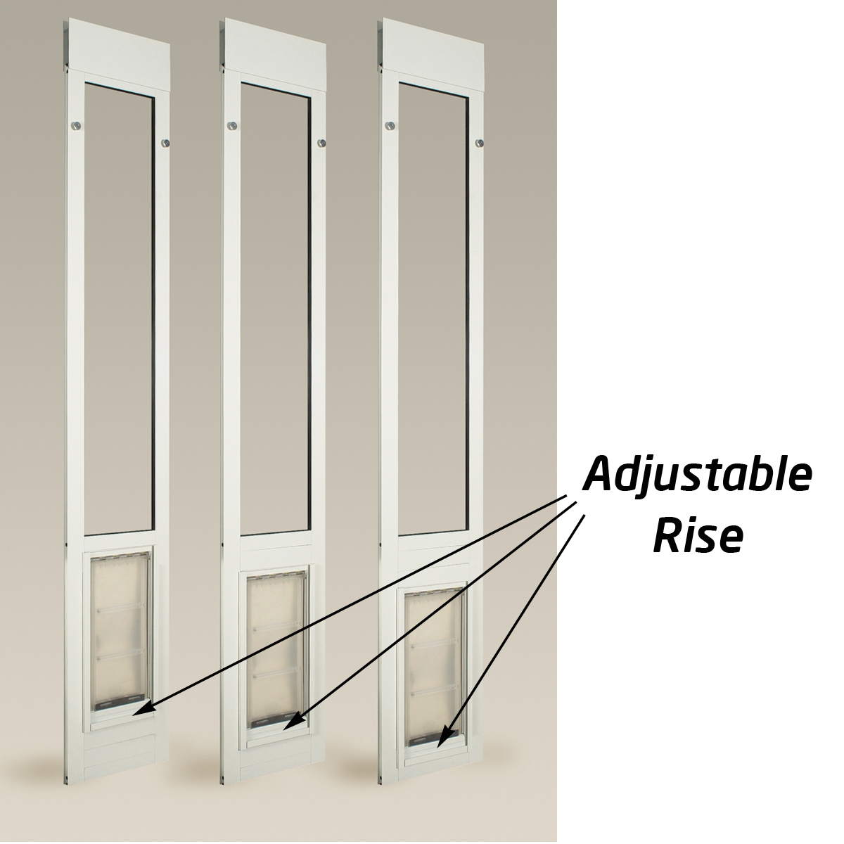 Endura Quick Panel III Small Patio Pet Door Panel