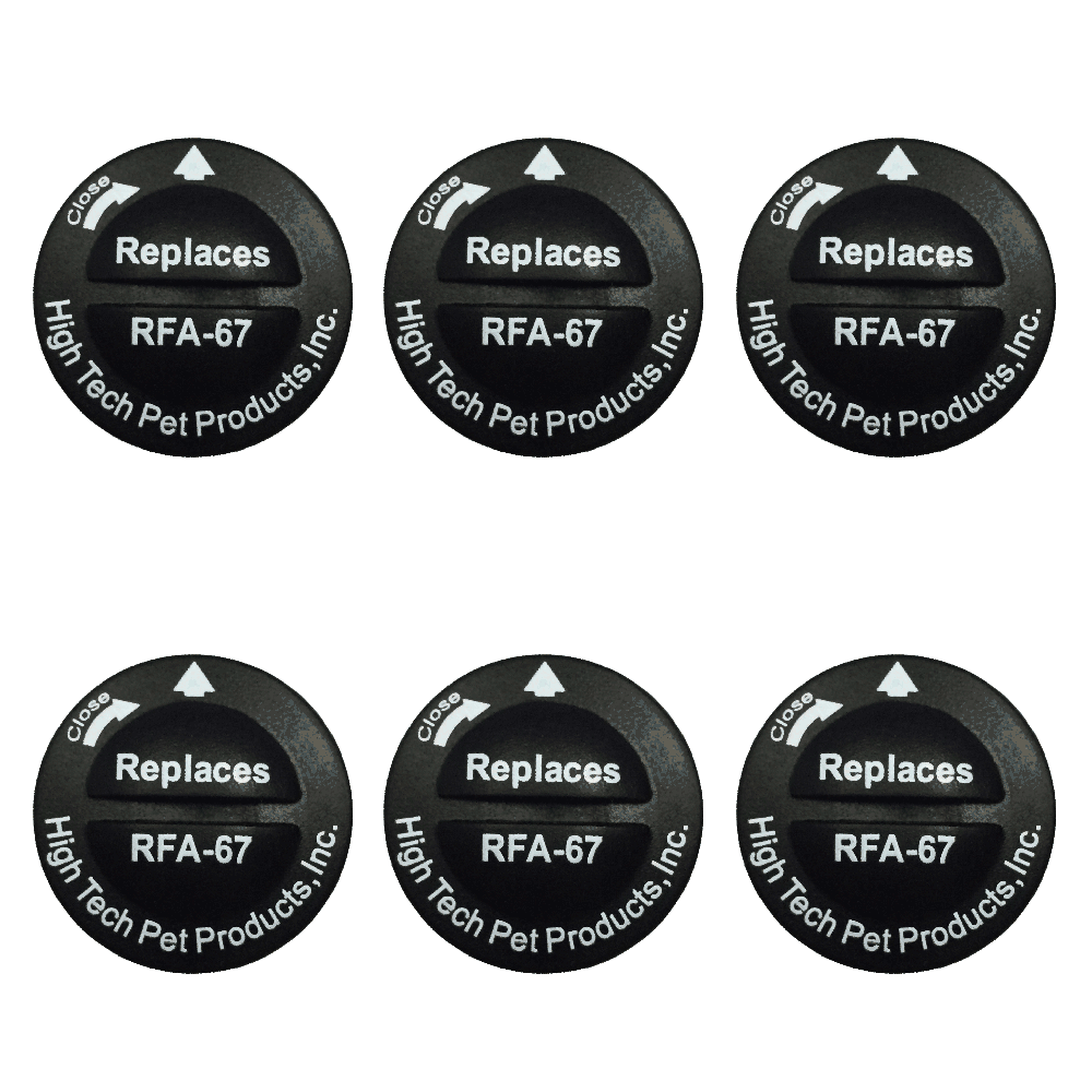 RFA676P PETSAFE REPLACEMENT BATTERY 6 PACK by High Tech Pet