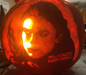 This Year's Michael Jackson Pumpkin