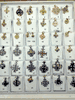 14K GOLD JERUSALEM CROSS PENDANTS COLLECTION FROM ISREAL 