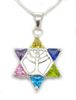 925 Sterling silver Star of David with the Menorah necklace Bat Mitzvah Gift 925 Sterling silver Star of David with the Menorah necklace Bat Mitzvah Gift