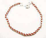 BENDEL- KABBALAH RED STRING STERLING SILVER BRACELET WITH STAR OF DAVID