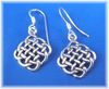 Flower of Life sterling silver earring set 1/2" each Flower of Life sterling silver earring set 1/2" each