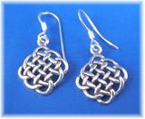 Flower of Life sterling silver earring set 1/2" each Flower of Life sterling silver earring set 1/2" each