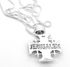 Jerusalem Cross Pendant 925 Sterling Silver with Turquoise Israel Holy Land 18" necklace