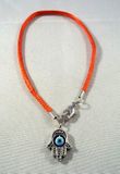 Kabbalah bracelet with Hamsa from Israel 7" on sale $5.95