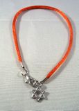 Kabbalah bracelet with Star of David charm 7"