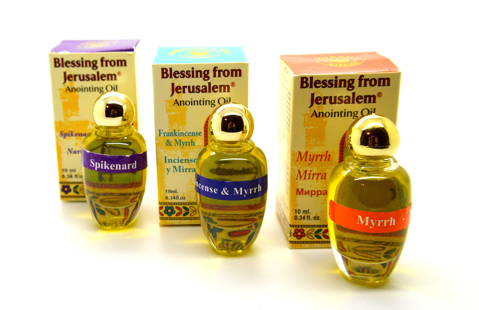 Holy Land Myrrh Incense – Jerusalem Pure Original Box, Blessed, Christian Prayer