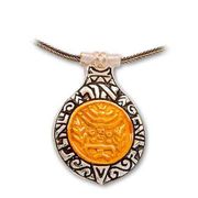 "Light" Psalms 36:9. Sterling Silver, 24kt Gold Plated Leehee Scripture Necklace