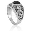 Sterling Silver Shema Israel Star of David Jewish Hebrew Hear O ring Hebrew ONYX Sterling Silver Shema Israel Star of David Jewish Hebrew Hear O ring Hebrew ONYX