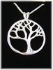 Tree of Life sterling silver pendant w/ 18" silver chain Tree of Life sterling silver pendant w/ 18" silver chain