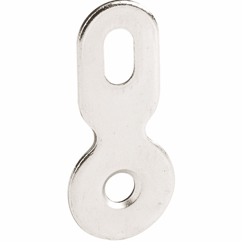 103559BN Bright Nickel 1-11/16" Drawer Box Clip (1 Thousand)
