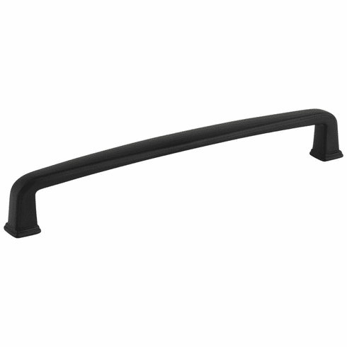 Jeffrey Alexander 1092-160MB 160 mm Center-to-Center Matte Black Square Milan 1 Cabinet Pull