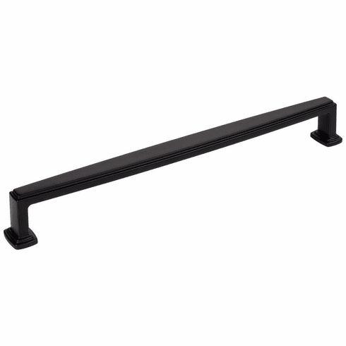 Jeffrey Alexander 171-12MB 12" Center-to-Center Matte Black Richard Appliance Handle