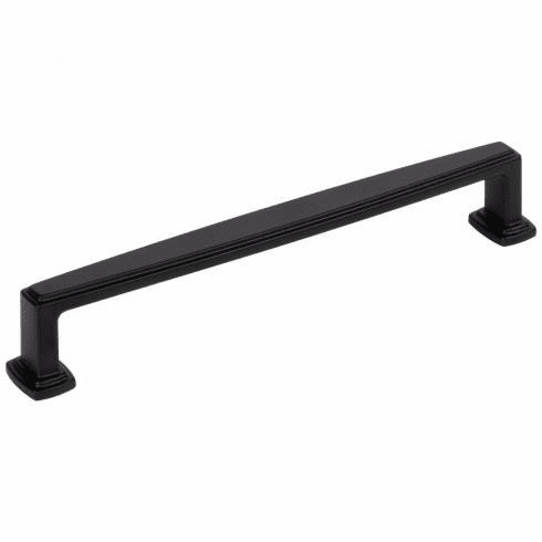 Jeffrey Alexander 171-160MB 160 mm Center-to-Center Matte Black Richard Cabinet Pull