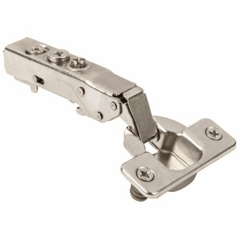 Hardware Resources 1750.0161.25 90° Heavy Duty Full Overlay Cam Adjustable Soft-close Hinge with Press-in 8 mm Dowels