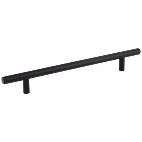 Elements 270SSMB 192 mm Center-to-Center Hollow Matte Black Stainless Steel Naples Cabinet Bar Pull