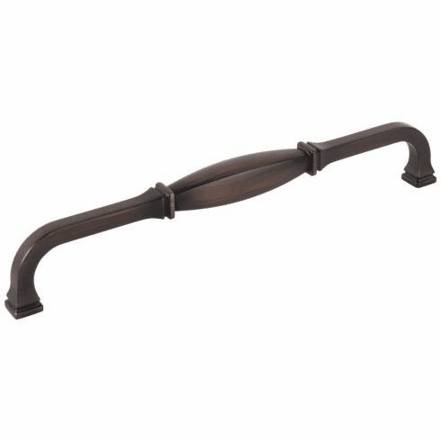 Jeffrey Alexander 278-12DBAC 12" Center-to-Center Brushed Oil Rubbed Bronze Audrey Appliance Handle
