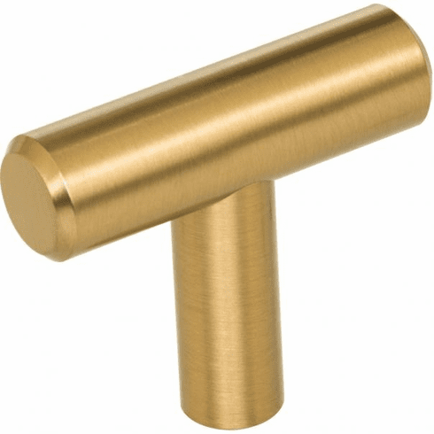 Elements 40SBZ 1-9/16" Overall Length Satin Bronze Naples Cabinet "T" Knob