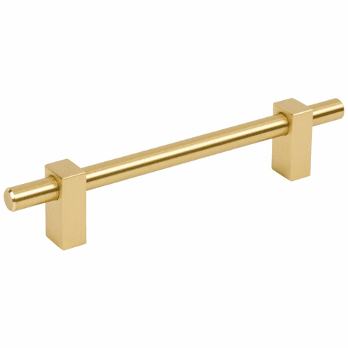 Jeffrey Alexander 478-128BG 128 mm Center-to-Center Brushed Gold Larkin Cabinet Bar Pull