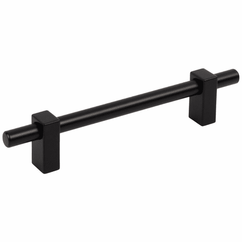 Jeffrey Alexander 478-128MB 128 mm Center-to-Center Matte Black Larkin Cabinet Bar Pull