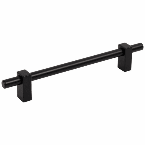 Jeffrey Alexander 478-160MB 160 mm Center-to-Center Matte Black Larkin Cabinet Bar Pull