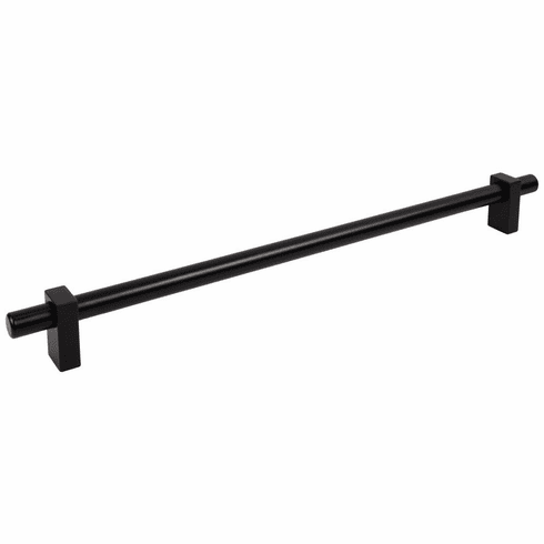 Jeffrey Alexander 478-18MB 18" Center-to-Center Matte Black Larkin Appliance Pull