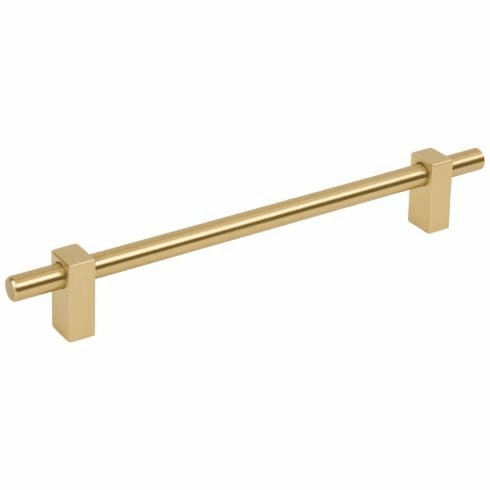 Jeffrey Alexander 478-192BG 192 mm Center-to-Center Brushed Gold Larkin Cabinet Bar Pull