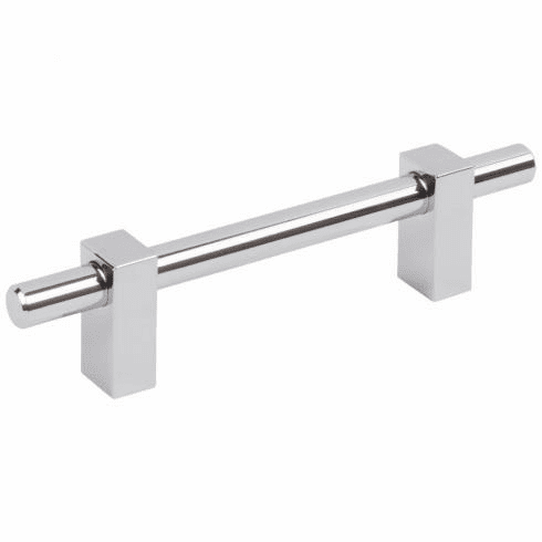 Jeffrey Alexander 478-96PC 96 mm Center-to-Center Polished Chrome Larkin Cabinet Bar Pull