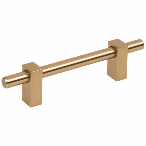Jeffrey Alexander 478-96SBZ 96 mm Center-to-Center Satin Bronze Larkin Cabinet Bar Pull