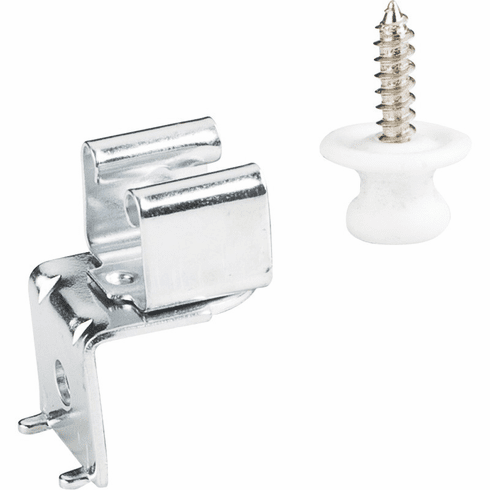 Hardware Resources 50600 Button Catch Reverse Clip L Mount with Zinc Receiver