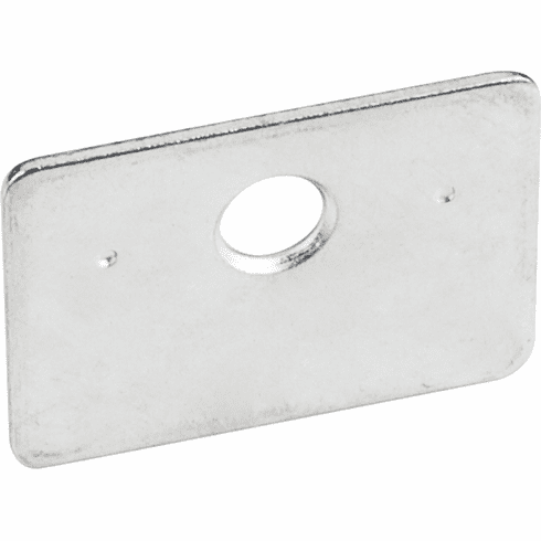 Hardware Resources 506S1 Zinc Finish Strike Plate for Magnetic Catches