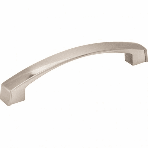 Jeffrey Alexander 549-128SN 128 mm Center-to-Center Satin Nickel Square Merrick Cabinet Pull