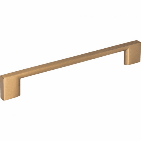 635-160SBZ 160 mm Center-to-Center Satin Bronze Square Sutton Cabinet Bar Pull